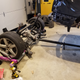 One A4 Avant rear axle, all out.
